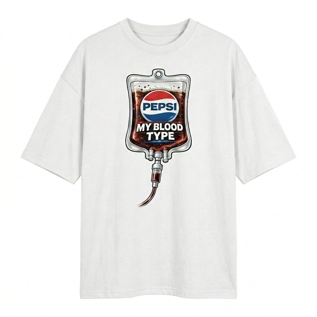 Pepsi Blood Oversize Tişört