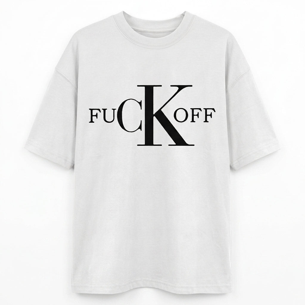 F Off Oversize Tişört