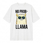 No Prob-llama Oversize Tişört