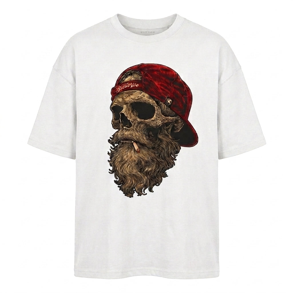 Skull Oversize Tişört