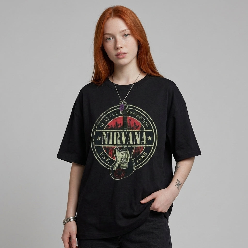 Nirvana Oversize Tişört