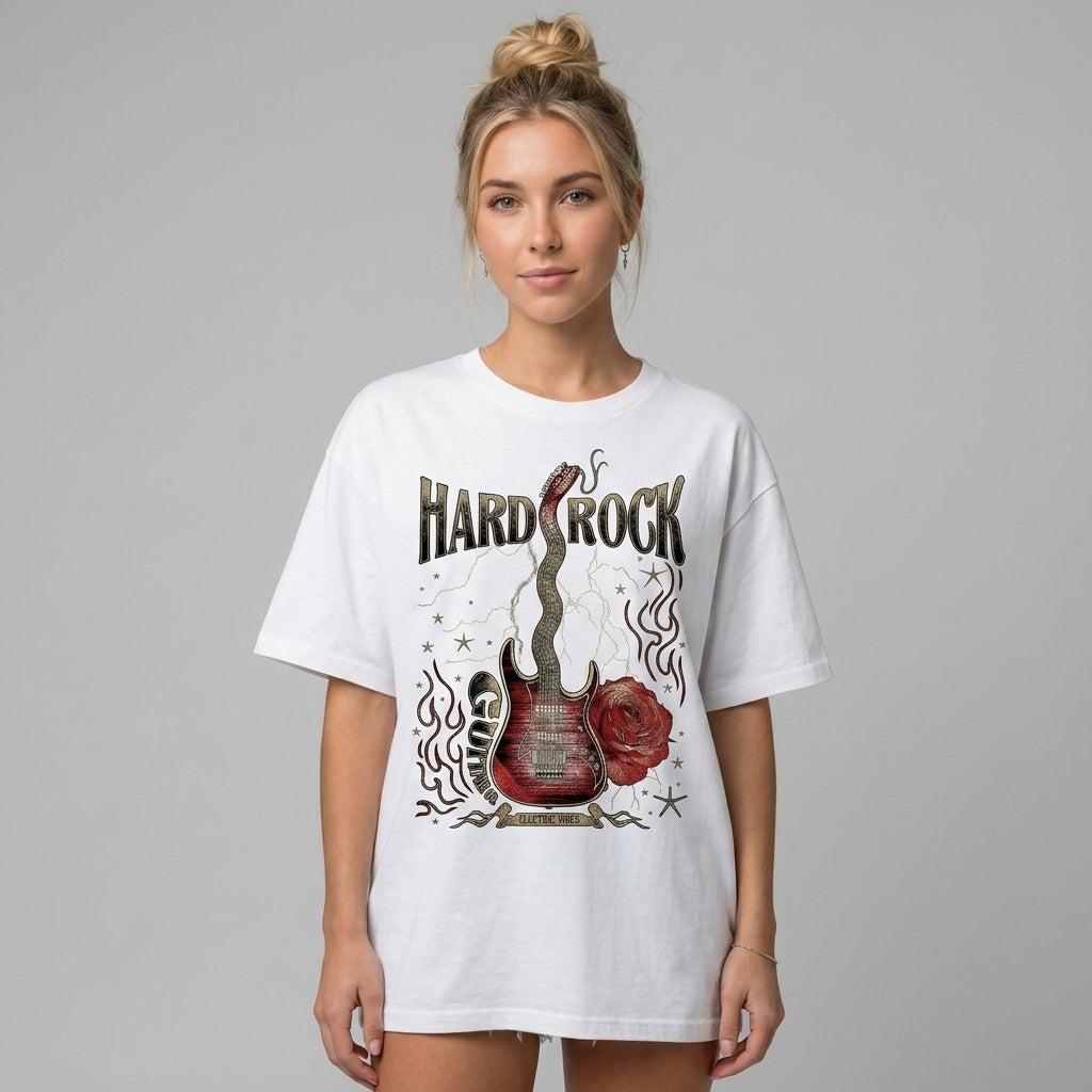 Hard Rock Oversize Tişört