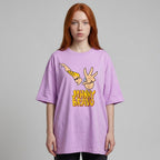 Johnny Bravo Oversize Tişört