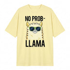 No Prob-llama Oversize Tişört