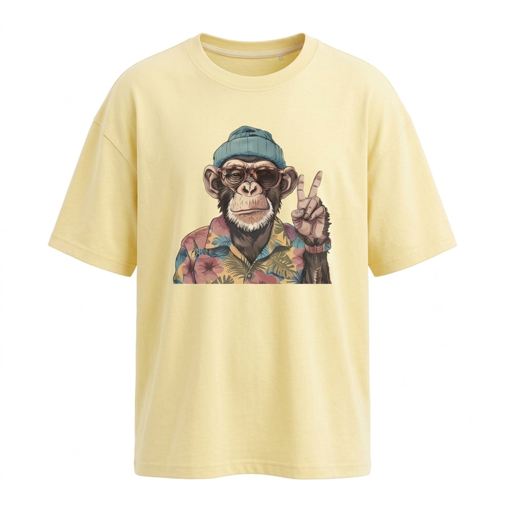 Free Monkey Oversize Tişört