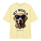 Dog World Oversize Tişört