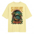 Slow Life Oversize Tişört