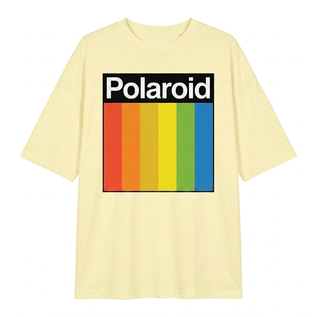 Polaroid Oversize Tişört