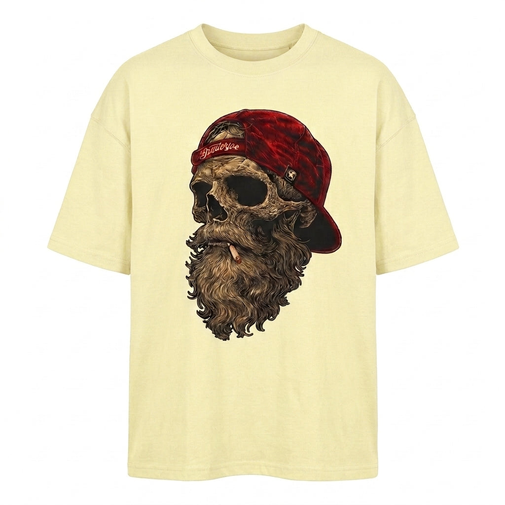 Skull Oversize Tişört