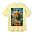 Einstein Oversize Tişört
