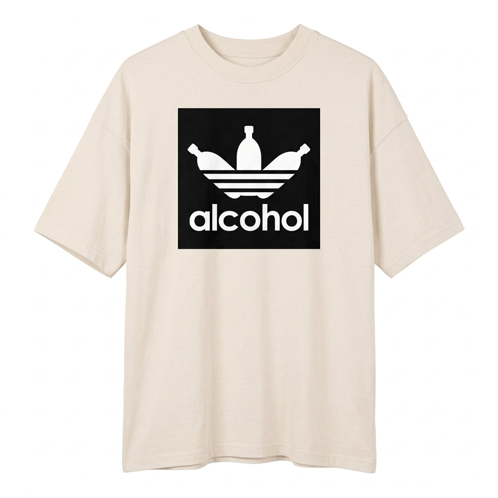 Alcohol Oversize Tişört