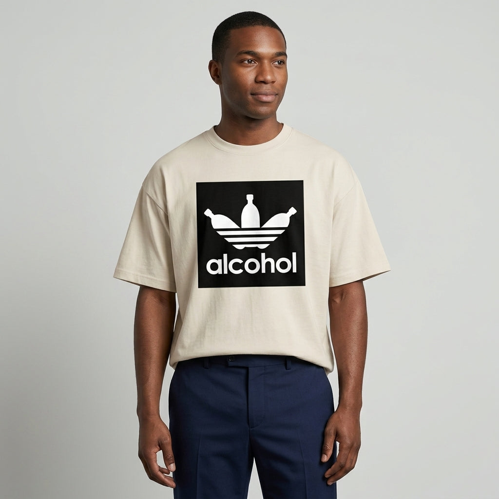 Alcohol Oversize Tişört