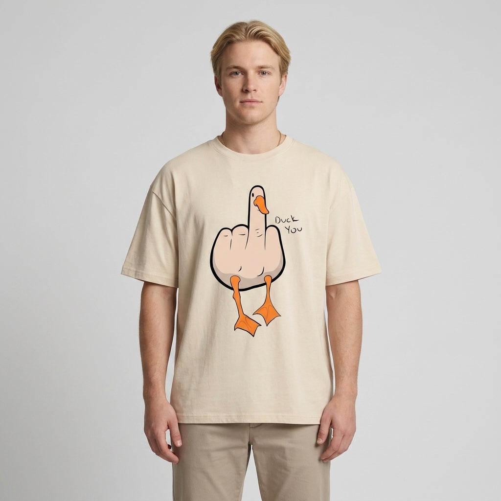 Duck You Oversize Tişört