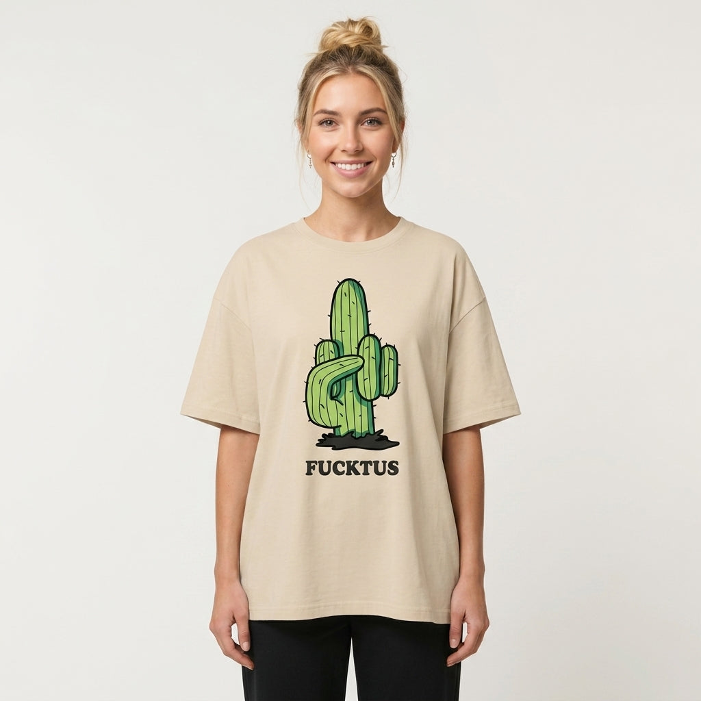 Fucktus Oversize Tişört