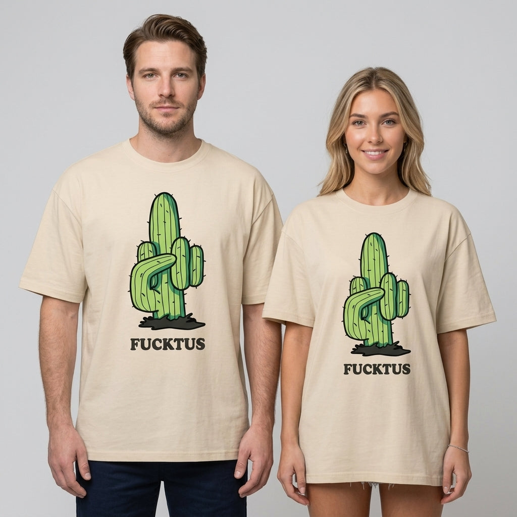 Fucktus Oversize Tişört