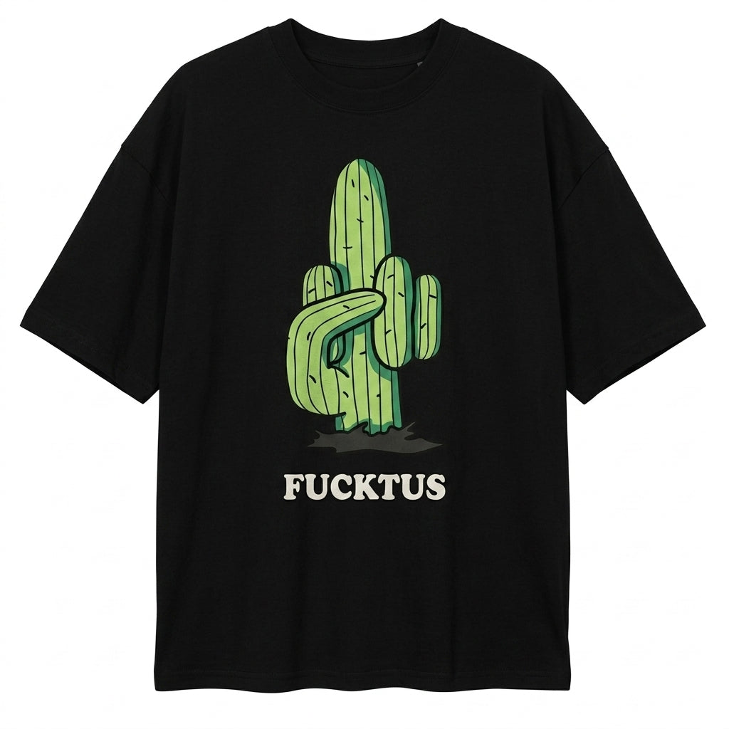 Fucktus Oversize Tişört