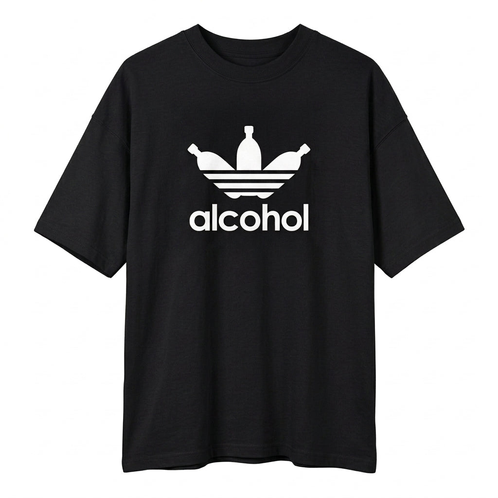 Alcohol Oversize Tişört