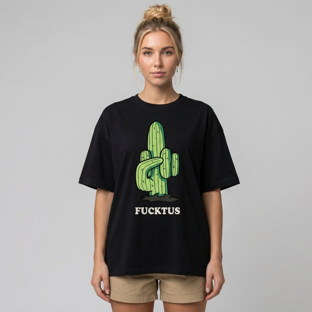 Fucktus Oversize Tişört