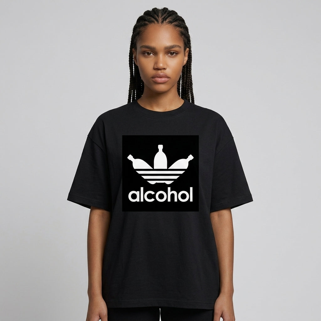 Alcohol Oversize Tişört