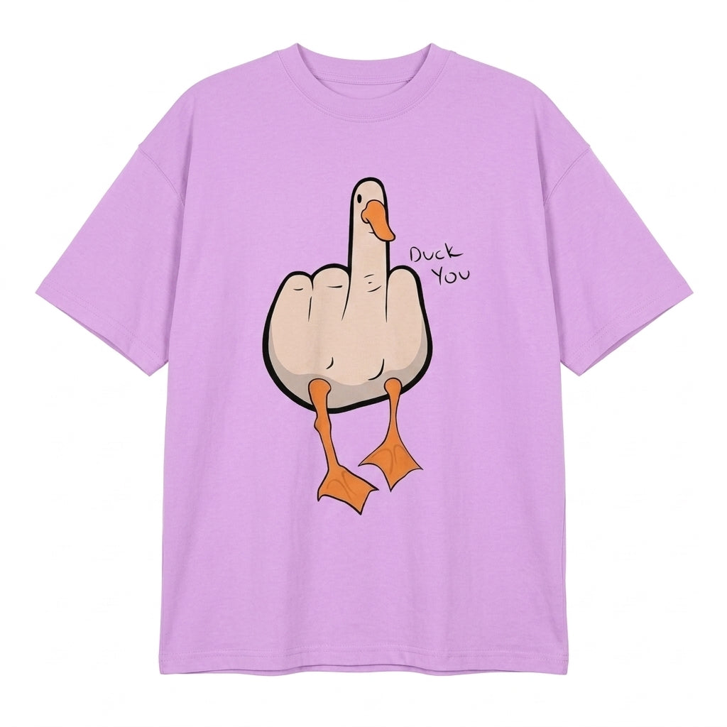 Duck You Oversize Tişört