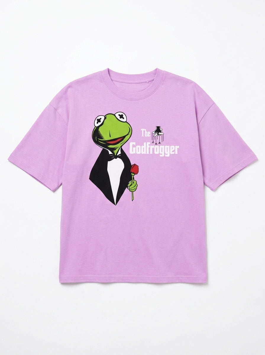 The Godfrogger Oversize Tişört