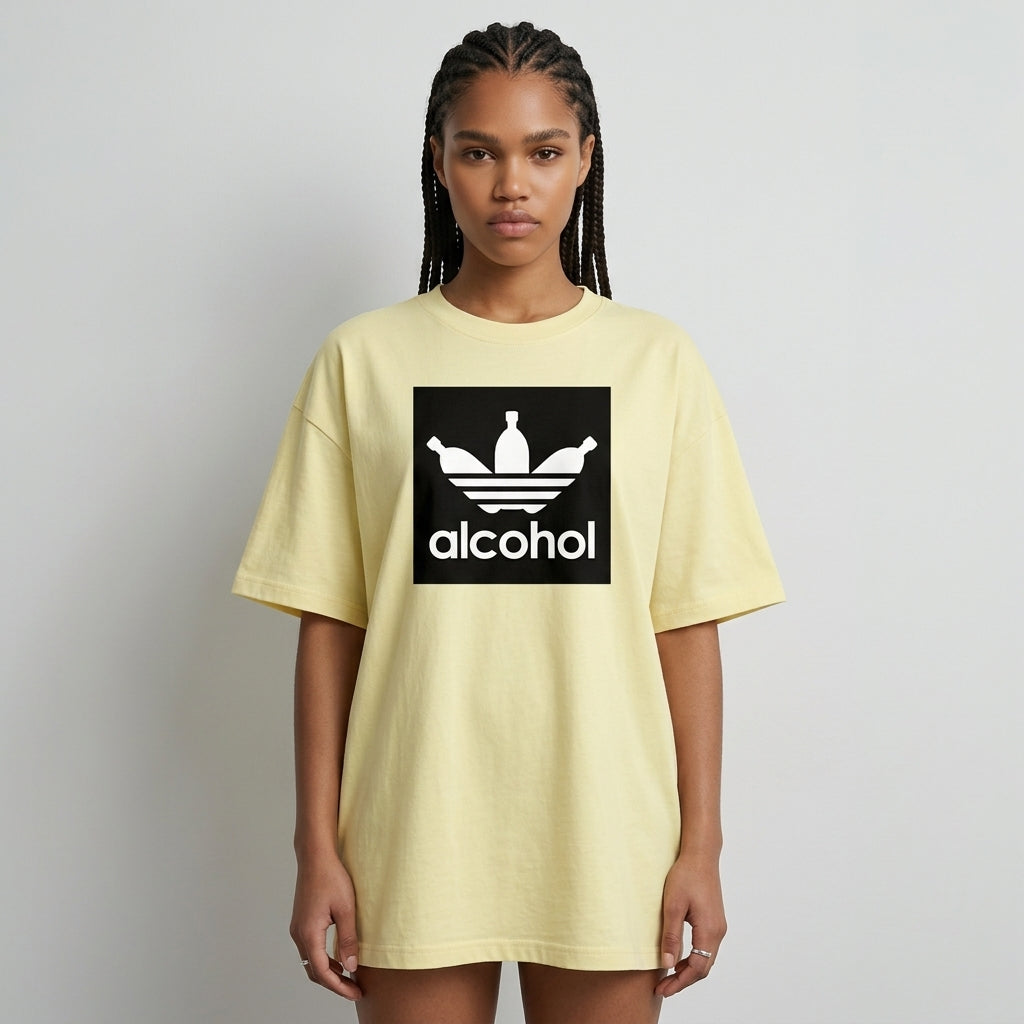 Alcohol Oversize Tişört