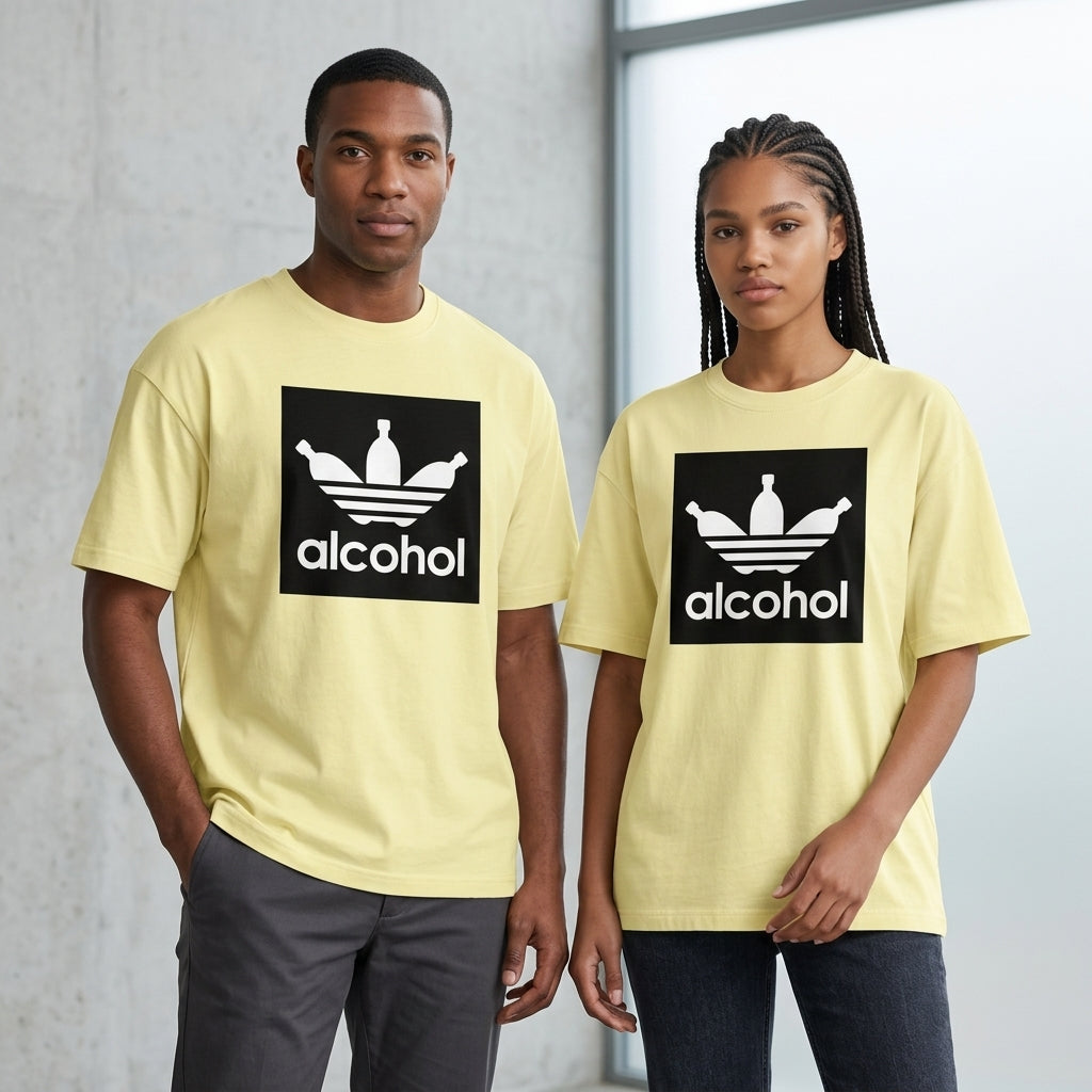 Alcohol Oversize Tişört