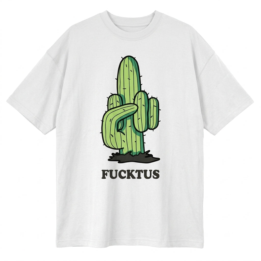 Fucktus Oversize Tişört