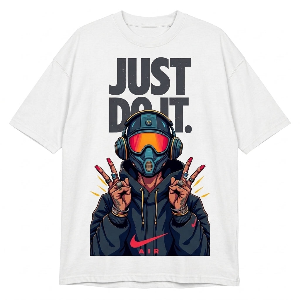 Just Do It Oversize Tişört
