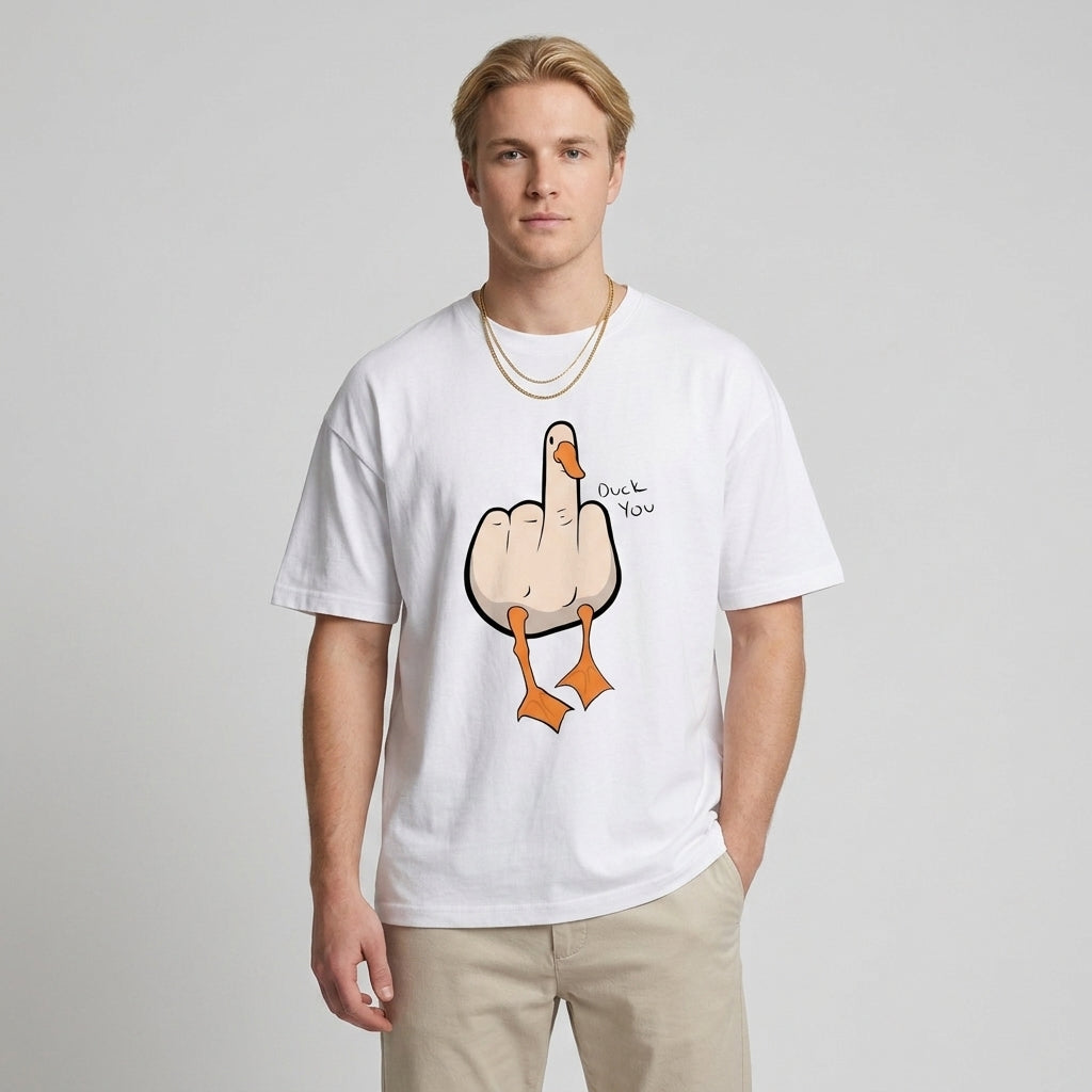 Duck You Oversize Tişört