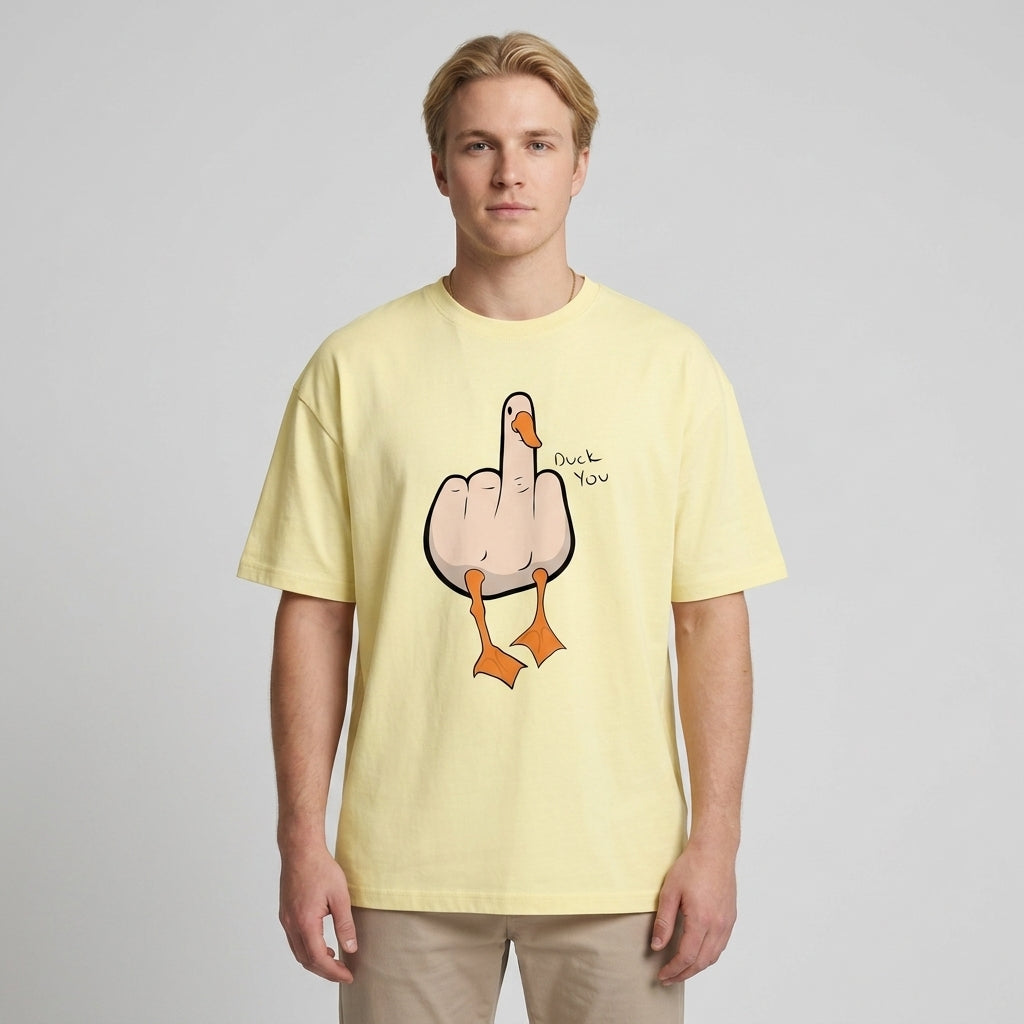 Duck You Oversize Tişört