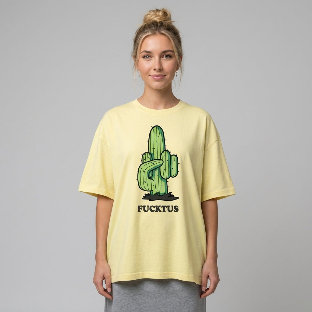 Fucktus Oversize Tişört