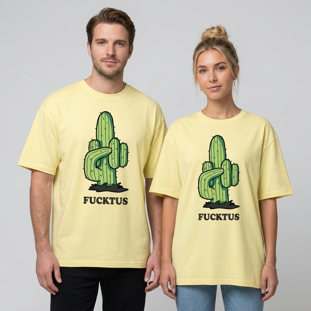 Fucktus Oversize Tişört